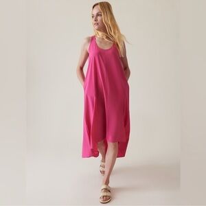 Athleta Persido Racerback Sleeveless Salvia Pink Dress Size XXS Tall
